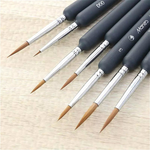 1@#1PCS Hair Paint Brush High Quality Art Painting Brushes Artistic Watercolor Brush for Drawing Art Supplies|Paint Brushes|