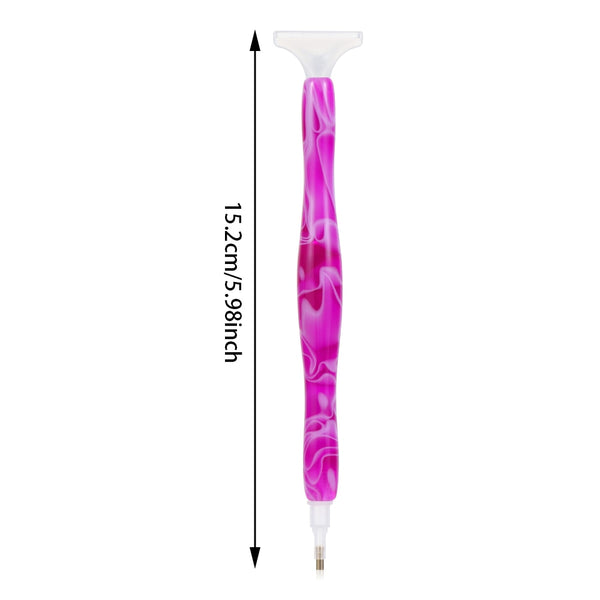 1 PC New 5D Resin Diamond Painting Pen Resin Point Drill Pens Cross Stitch Embroidery DIY Craft Nail Art Sewing Accessories|Diamond Painting Cross Stitch|