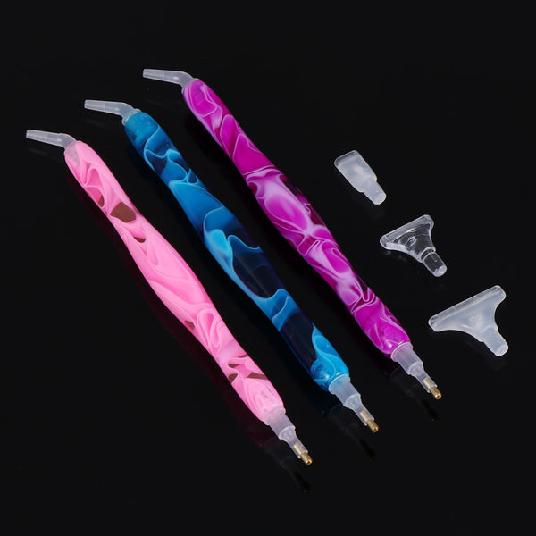1 PC New 5D Resin Diamond Painting Pen Resin Point Drill Pens Cross Stitch Embroidery DIY Craft Nail Art Sewing Accessories|Diamond Painting Cross Stitch|