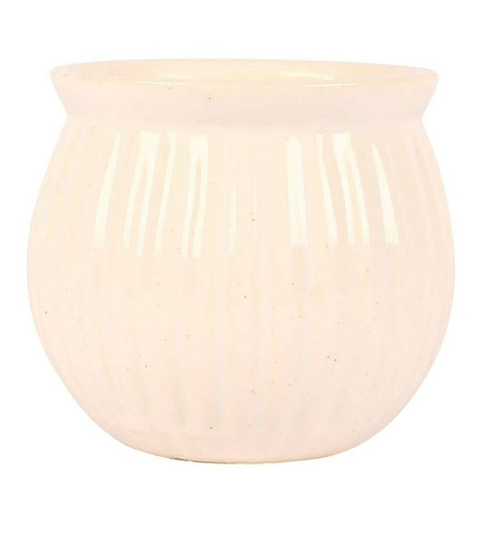 GreyFOX || Ceramic Garlic Shaped Pot || Succulent Pot Indoor || Desktop Flower Planter || Home Decor