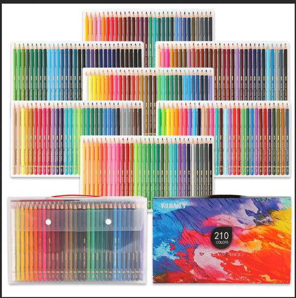 48/72/120/210Colors Watercolor Drawing Set Colored Pencils Artist Painting Sketching Wood Color Pencil School Art Supplies 05866|Colored Pencils|