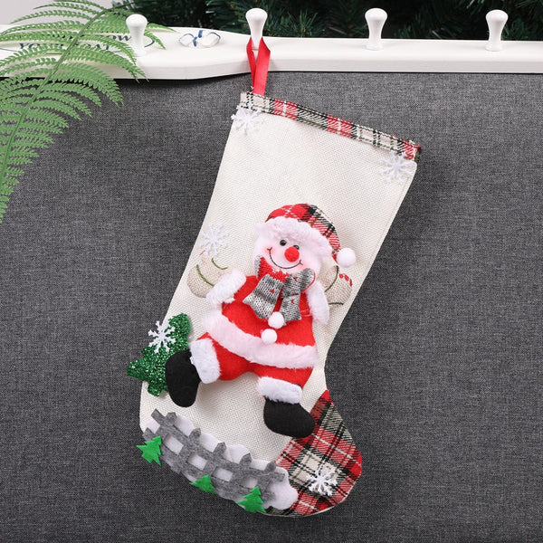 Christmas Xmas Tree Hanging Party Tree Decor Santa Stocking Sock Gift Candy Bags