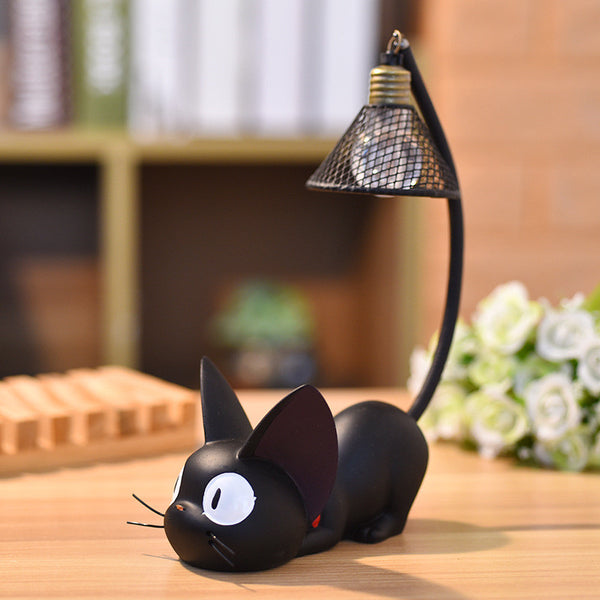 Children's table lamp with magic cartoon cat night light LED luminaire night lamp for baby boy Birthday Gift home decoration