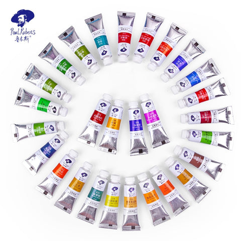 Official Paul Rubens Watercolor Paints Tubes 5ml Art Acrylic Pastel Caroline Series Gouache Pigment Art Supplies for Artist|Water Color|