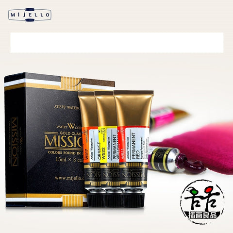 Original MILELLO watercolor paint 126 colors Art Supplies for artist paint|Water Color|