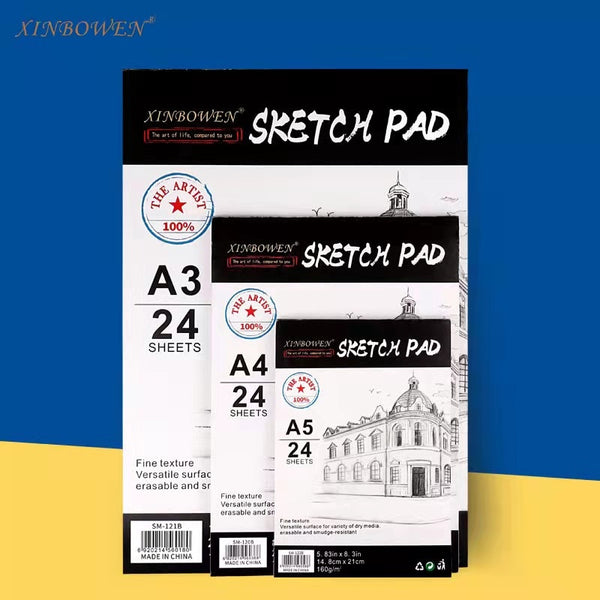 Sketch book A3 / A4 / A5 portable sketch set for beginners art book a3 art paper art supplies for artist sketch books|Painting Paper|