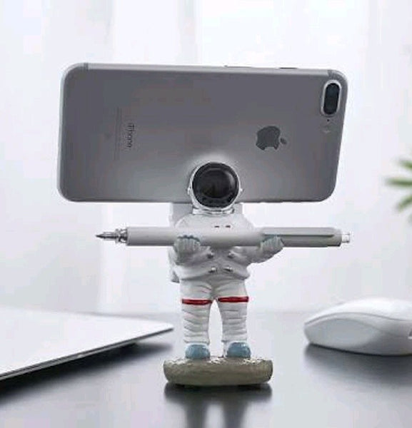 Astronaut Mobile & Pen Stand and Home Decor | Garden Decor | Table Decor | Spcial For Gift | master piece and best for decor