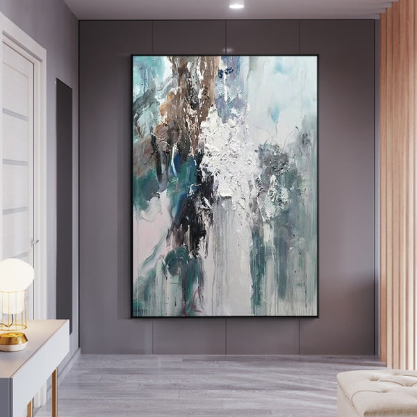 Original Hand Painted Modern Oil Painting Wall Decoration abstract  painting Room Decor Painting Canvas artwork wall picture