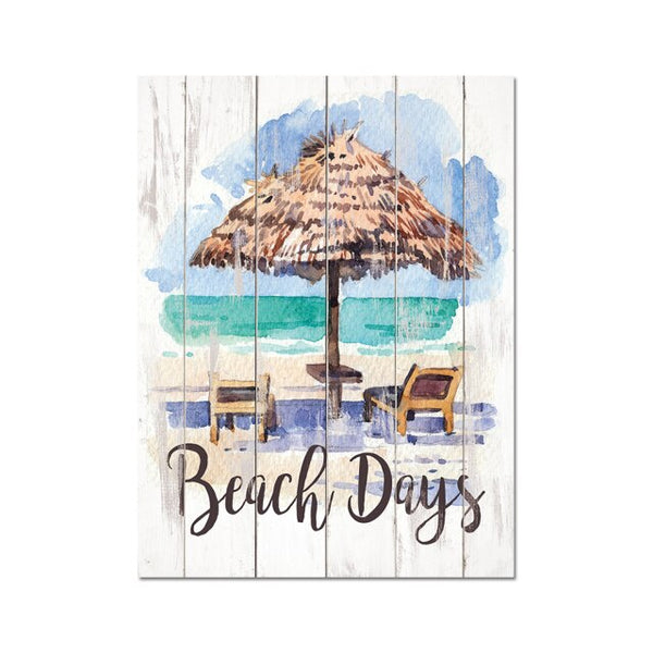 Beach Wall Art Canvas Painting Boat Ocean Posters and Prints Blue Bathroom Artwork Pictures for Bedroom Living Room House Decor