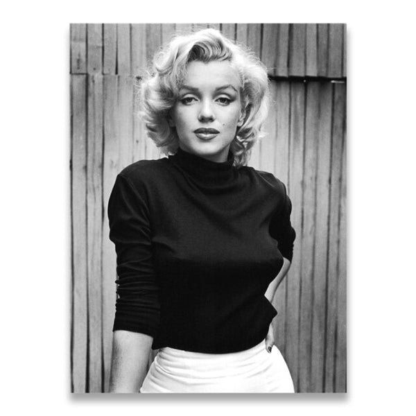 Canvas Marilyn Actor Monroe Paintings Wall Artwork Poster Pictures Prints Nordic Style Home Decor For Living Room Modular Frame