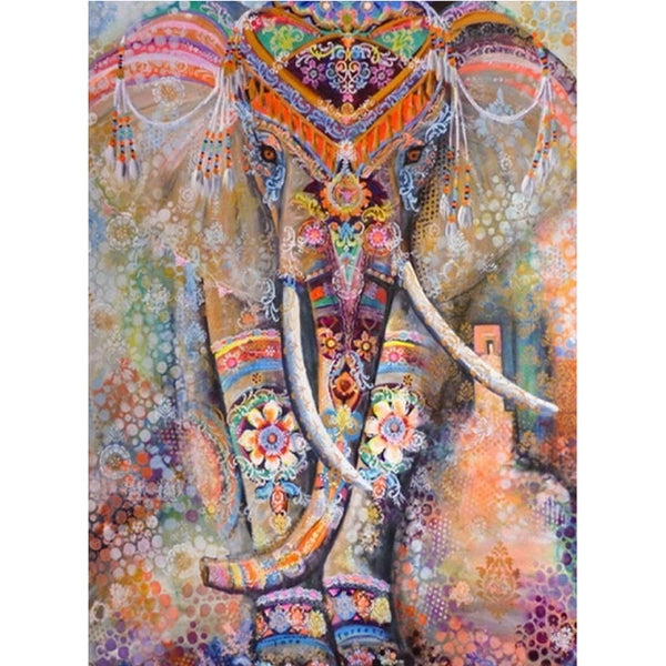 5D Painting Animal Diy Giraffe Combination Round Full Diamond Lion Elephant Diamond Embroidered Decorative Painting 20*30|Diamond Painting Cross Stitch|