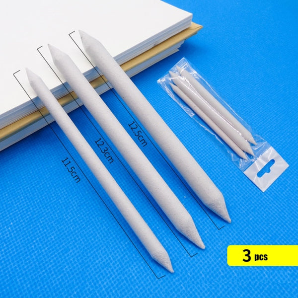 3/6pcs/set Blending Smudge Stump Stick Sketch Art White Drawing Charcoal Sketcking Tool Rice Paper Pen artist Painting Supplies|Standard Pencils|