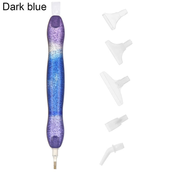 5D Point Drill Pen Resin Diamond Painting Pen Cross Stitch Drawing Embroidery Picking Tool Handmade Sewing Craft Accessories|Diamond Painting Cross Stitch|